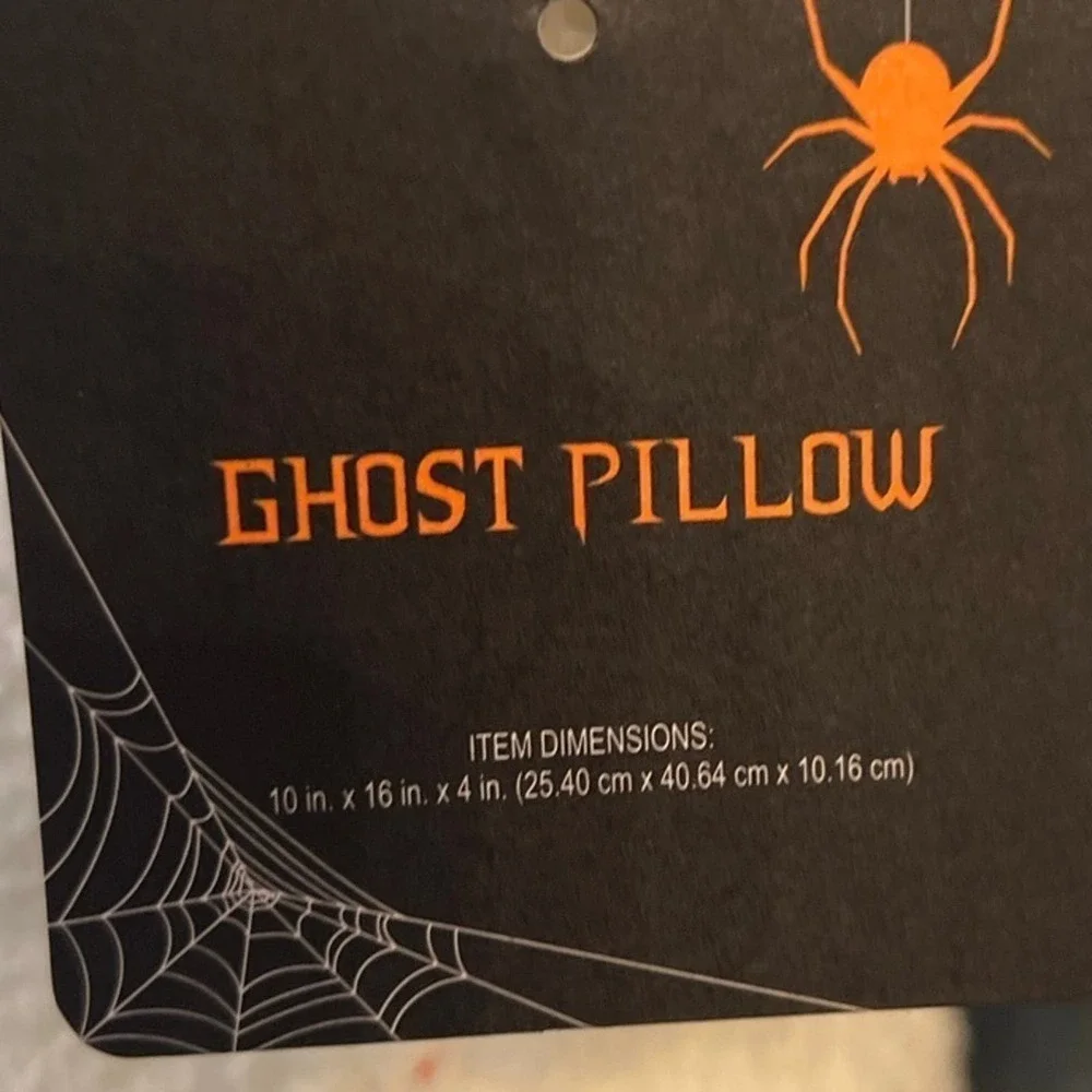 Ghost Girl Sherpa‎ PlushPillow NWT 16” Tall